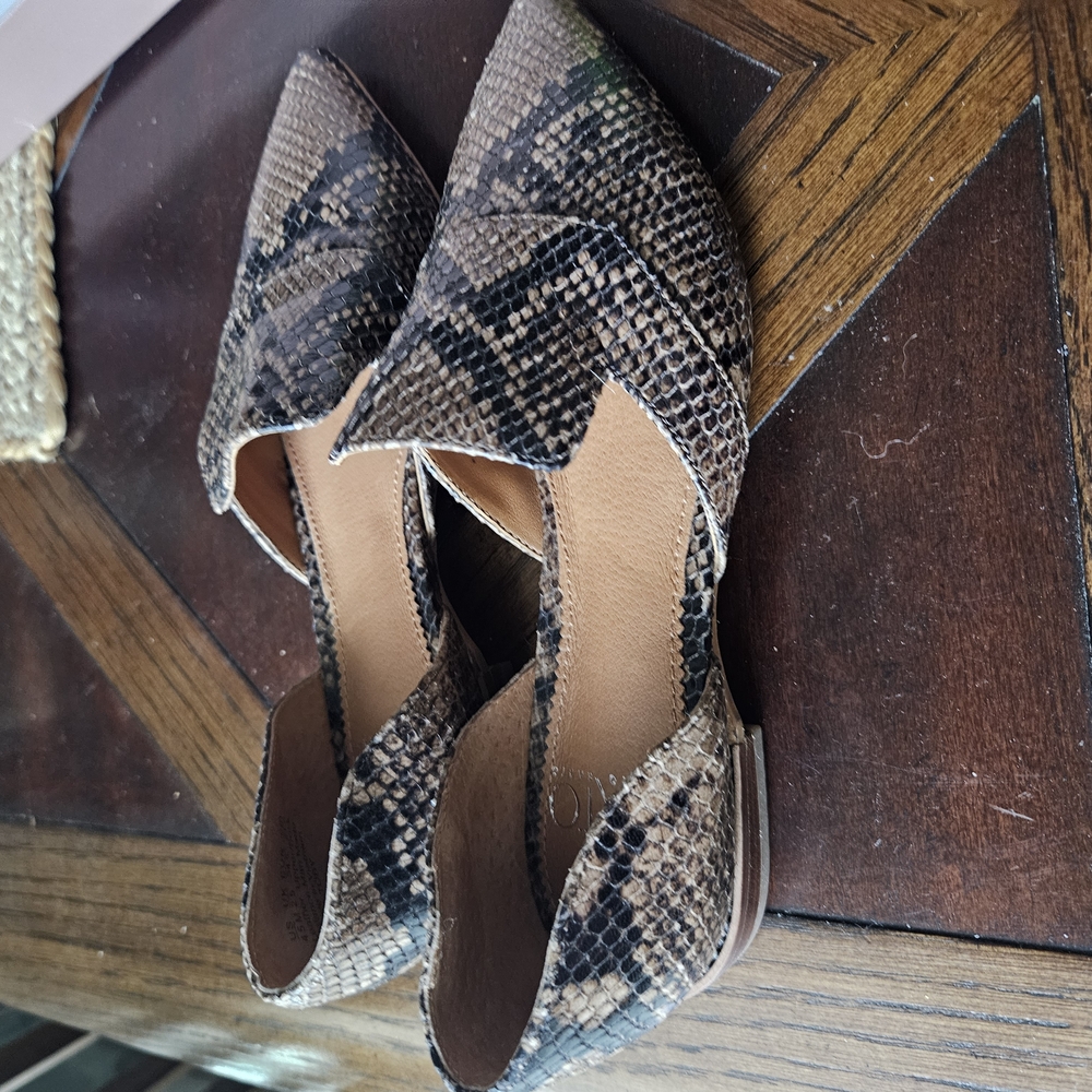Sarto Franco Sarto Snakeskin Boots - Picture 6 of 6